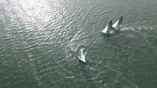 National 18 Donnelly Trophy 2025 - Race 3 top mark rounding