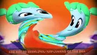 Little Angel ' Jill & Whale Fun 🐋 ' funny logo Sponsored By Klasky Csupo 2001 Effects
