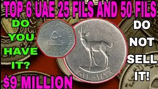 Valuable Coins 50 Fils United Arab Emirates & 25 Fils UAE Coin Price In Pakistan & Indian/Old Coins