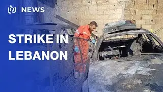 Aftermath of &lsquo;Israeli&rsquo; strike on Palestinian refugee camp in Sidon
