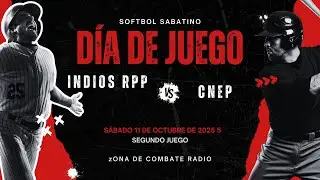 SOFTBOL SABATINO - 24 ENE 26:  INDIOS RPP VS. CNEP