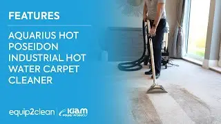 Aquarius Hot Poseidon Industrial Hot Water Carpet and Upholstery Cleaner Features