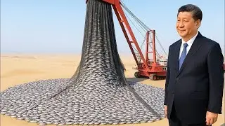 Что произошло после того, как Китай выпустил миллионы рыб в пустынный регион?