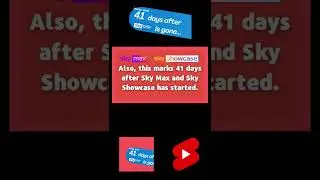 41 days after Sky One is gone... - Short Edition - #shorts