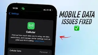 Mobile Data Not Working On iPhone (Quick Fix)
