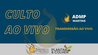 CULTO DE JOVENS - 19/06 | ADMP MARTINS #2022PlantarEcolher