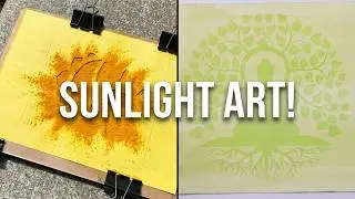 Rangoli with Turmeric + Sunlight ✨ | Color-Changing Science Trick | Diwali D20 | CCL IIT Gandhinagar
