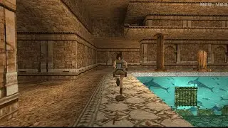 Best Walkthrough - Tomb Raider 1 (PS1 emulator) // Palace Midas (Part 7) [FULL HD]
