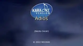 Gustavo Cerati - Adios Karaoke