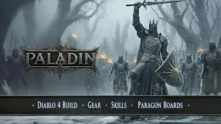 Diablo® IV - New Paladin Class | Eternal realm | gear, build and paragon | Chill farming
