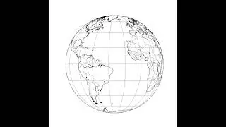Animating Earth Rotation in Python Utilizing Matplotlib Basemap - Version #1