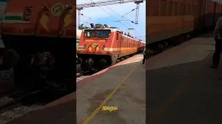 High Speed WAP 4 AJJ #train #indianrailway #wap7 #indianrailways #wap4 #wap #railways #railfans