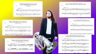 2025 GMEA All State Etudes for Tuba!