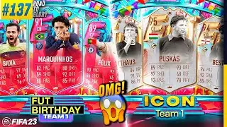 WOW! FUT BIRTHDAY TEAM 1 IS INSANE - FT. PUSKAS, FELIX, BEST, SILVA, MATTHAUS | FIFA 23 &bull; RTG #137 🤩
