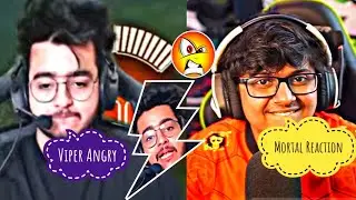 Mortal Reaction on Viper Angry 😡😱