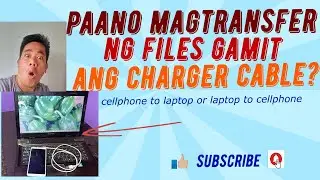#PAANO MAGTRANSFER NG FILES FROM CELLPHONE TO LAPTOP NA MABILISAN