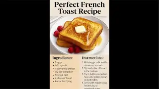 How to make french toast at home