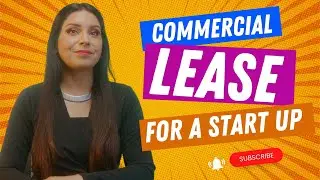 Commercial Lease For A Startup!