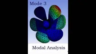 #shorts #modal #ansystutorial #ansys #tutorial #propeller #modalanalysis #frequency #vibration