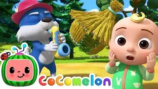 The Big Bad Sax! | CoComelon Animal Time | Animal Nursery Rhymes