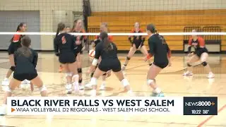 High School Volleyball: Black River Falls vs. West Salem