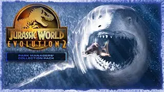 THE BIGGEST AQUATIC IN THE GAME! | MEGALODON SHOWCASE | Jurassic World Evolution 2