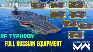 RF Typhoon with Full Russian Equipment | Modern Warships New Update | Alpha Test