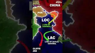 भारत की सभी अंतरराष्ट्रीय सीमाएँ | #IndiaBorders #LOC #LAC #DurandLine #RedcliffLine #McMahonLine