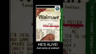HE&rsquo;S ALIVE! James Potter Spotted Working at Walmart 😂✨ #harrypotter #wizardingworld #funnymemes