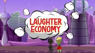 Join the laughter revolution and aim for the moon with #LaughterEconomy!