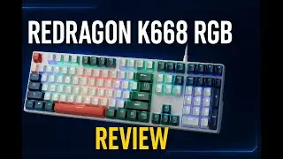 Review - Redragon K668 RGB Gaming Keyboard, 108 Keys Wired Mechanical Keyboard w/Extra 4