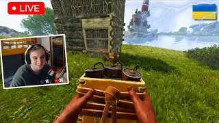 🔥Рейжу доміки  біля річки та шукаю другий чи третій верстак !  #rust #аронестік