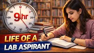 Life of lab aspirant 🧪🧫 my study plan ⚡ complete your syllabus with me