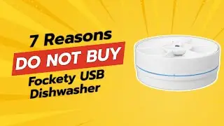 USB Dishwasher | 7 Reasons Why YOU SHOULD NOT Buy This! 🚫💧
