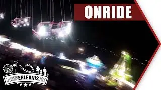 The Flyer (Boos) - The Art of Flying im POV OnRide bei Nacht @ Palmkirmes - Mitfahr-Video