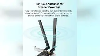 Review: TP-Link WiFi 6 PCIe WiFi Card for Desktop PC AX1800 (Archer TX20E), Bluetooth 5.2, WPA...