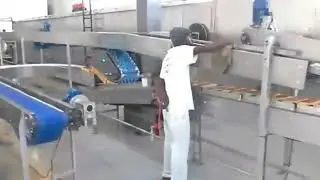 Bread Depanner and Tin un liding Machine #Bread Depanner Fully Automatic #Bakery Depanner #rusk Mach