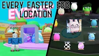 EVERY EASTER EGG LOCATION IN (Bubblegum Simulator INFINITE)