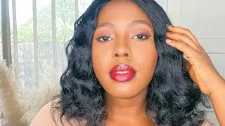 HOW TO CURL A SYNTHETIC BOB WIG | UNDER $50| All Things Savvy &ldquo;Be Blunt&rdquo; Bob Wig