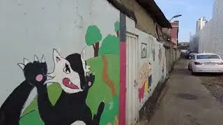 신도림동 - Walking around Sindorim-dong, Seoul, Korea