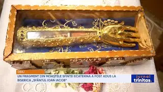 Un fragment din moaștele Sfintei Ecaterina a fost adus la Biserica „Sfântul Ioan Iacob” din Sibiu