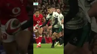 Fabulous feet from the Irish Rugby star, Sam Prendergast!