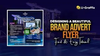 Creating an online advert flyer design using Photoshop (Quick tutorial)