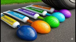 Girl Crushing Things With Car &ndash; Powerful & Satisfying 💪