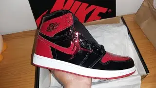 Nike Air Jordan 1 Retro High OG BRED PATENT