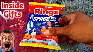 Diamond Rings 💍 Space TOY INSIDE #diamond #rings #kurkure