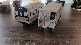 Paper trains return! Custom Pride M7 + Custom R40 Slant