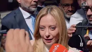Assemblea Generale Nazioni Unite: punto stampa del Presidente Giorgia Meloni