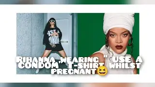 Rihanna making fun of her pregnancy wearing 