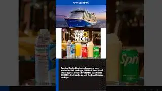 Carnival unveils CHEERS! Zero Proof #carnival #carnivalcruise #cruise #cruisenews #travel #shorts